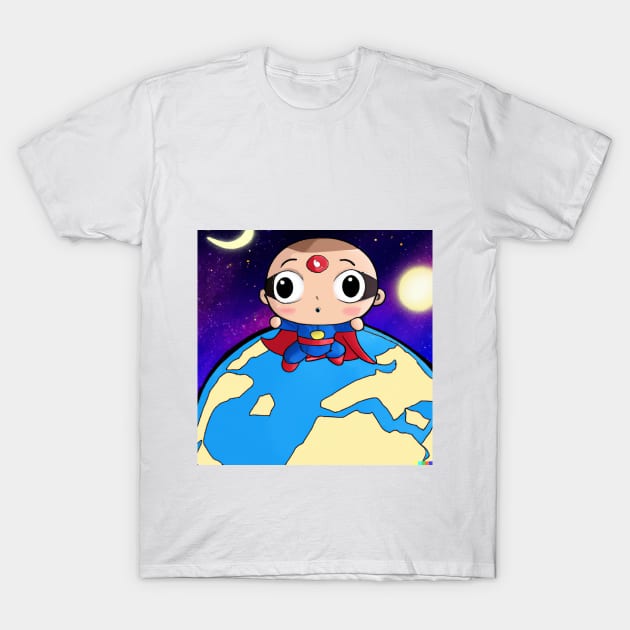 Baby superhero T-Shirt by Asirihouse